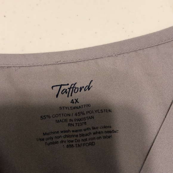 Tafford Scrub Top Size 4X - Picture 2 of 12